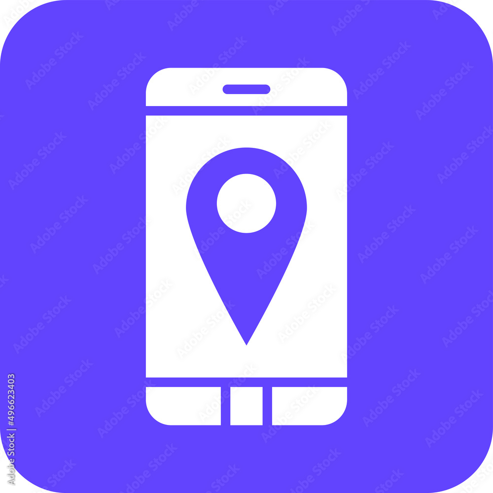 Gps mobile Vector Icon Design Illustration Gps mobile Vector Icon Design Illustration