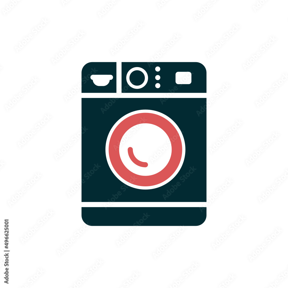 Washing Machine Icon Washing Machine Icon