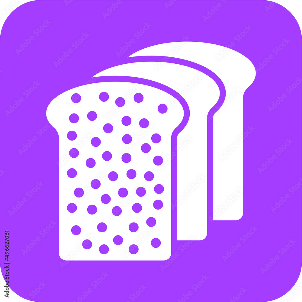 Bread Vector Icon Design Illustration Bread Vector Icon Design Illustration