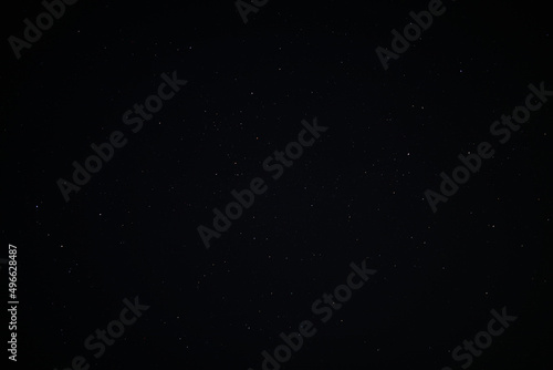 Night sky. Stars and galaxies in the sky at dusk.