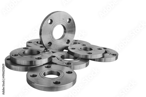Photos industrial steel flange