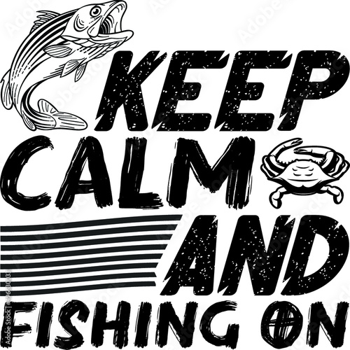 Fishing T-shirt  and SVG Design