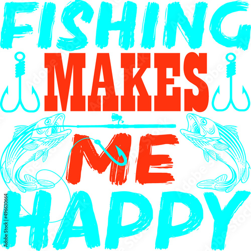 Fishing T-shirt  and SVG Design