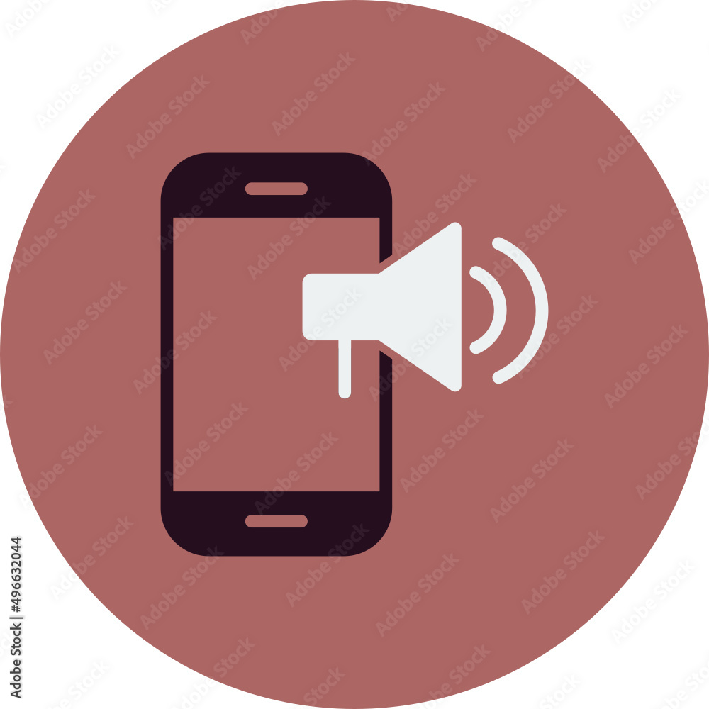 Mobile Marketing Icon Mobile Marketing Icon