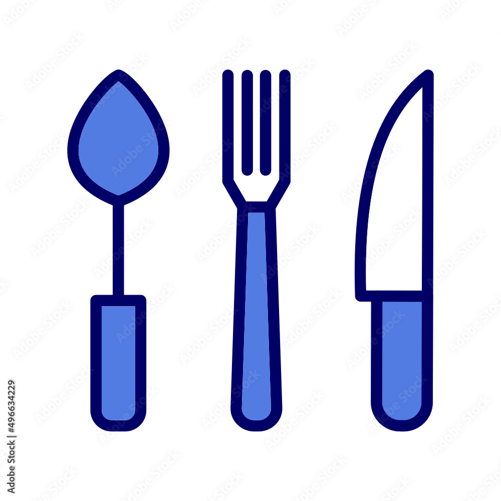Fototapeta premium Cutlery Icon