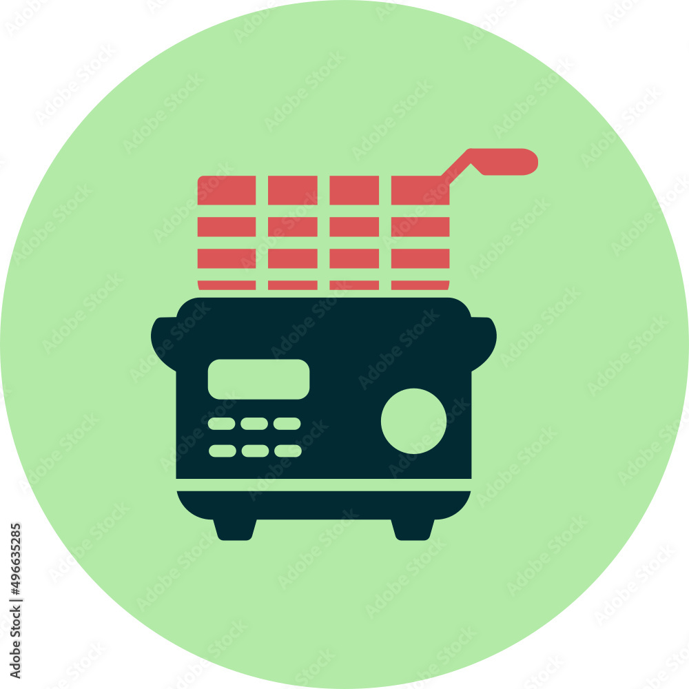 Deep Fryer Icon