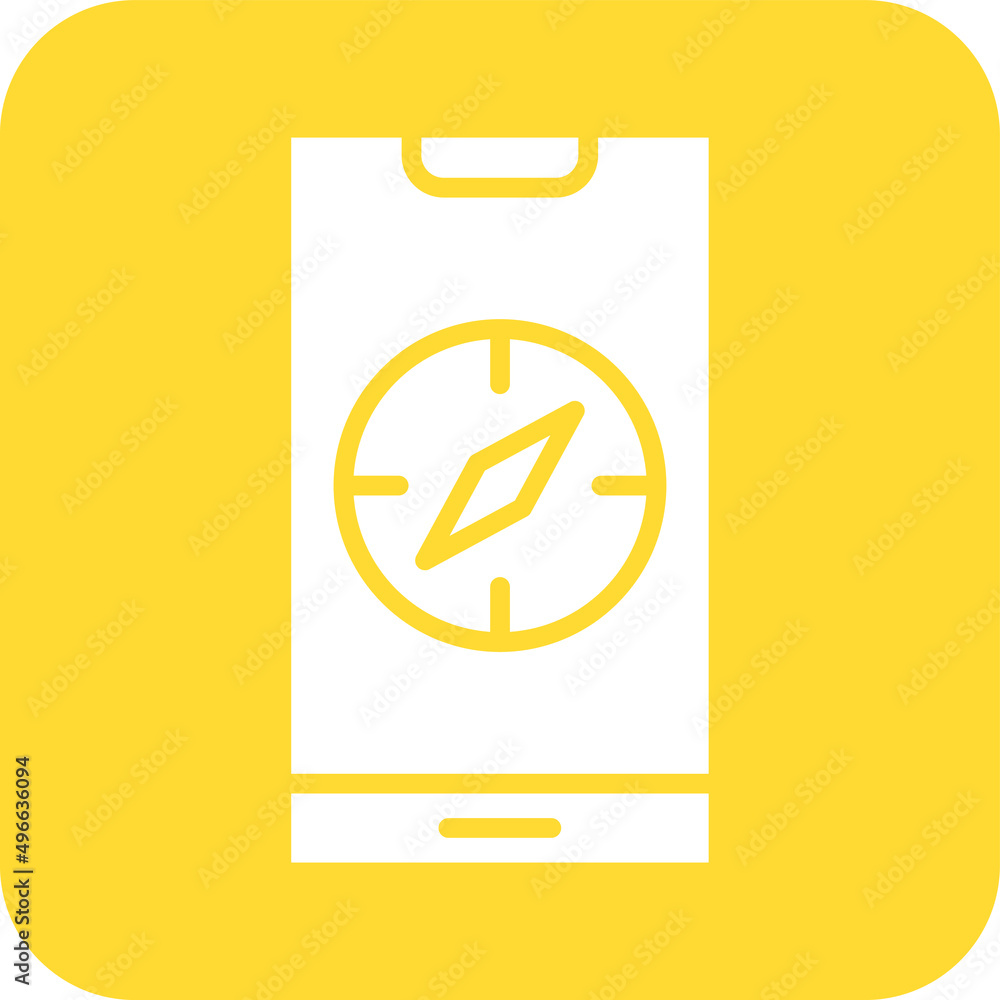 Compass Vector Icon Design Illustration Compass Vector Icon Design Illustration