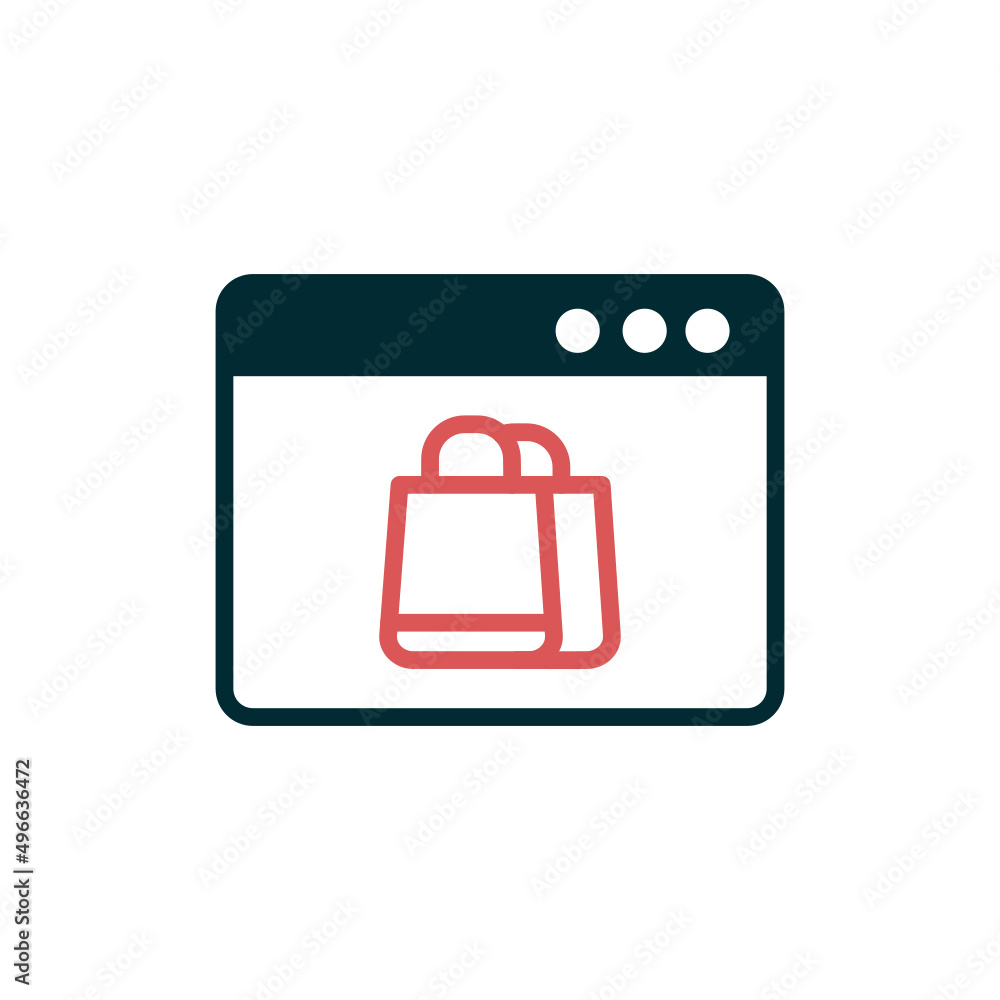 Online Shop Icon Online Shop Icon
