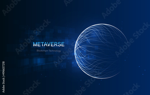 Blockchain transfer satellite future communications vector background. Technology Cloud World. Globe network fintech concept. Blockchain transfer satellite future communications vector background.