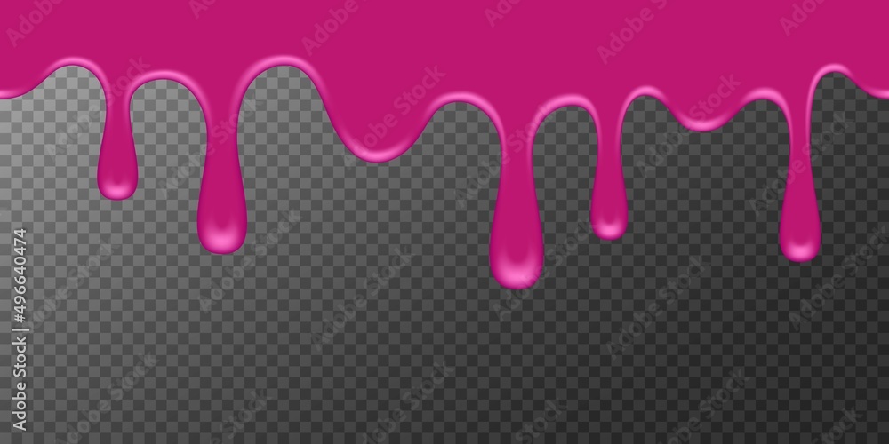 Seamless melted pink substance. Pink sticky liquid. Melted paint drips and flowing. Sweet cream. Seamless pattern. Seamless melted pink substance. Pink sticky liquid. Melted paint drips and flowing. Sweet cream. Seamless pattern.