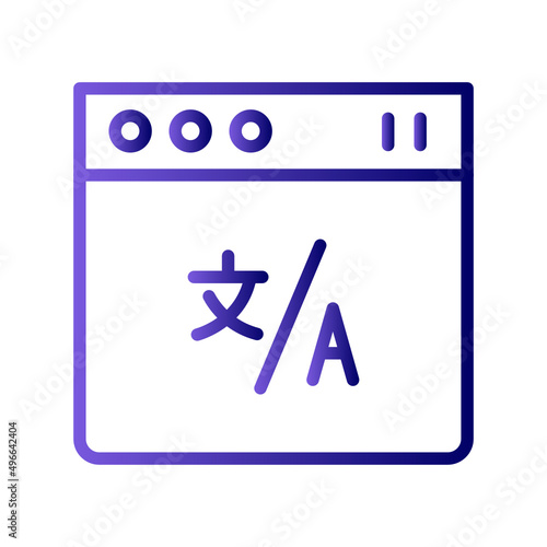Online Translator Icon