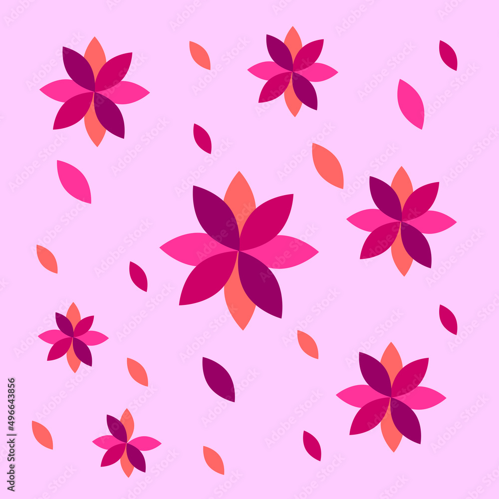Fototapeta premium violet pattern