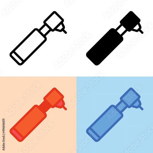 Illustration vector graphic of Otoscope Icon. Perfect for user interface, new application, etc