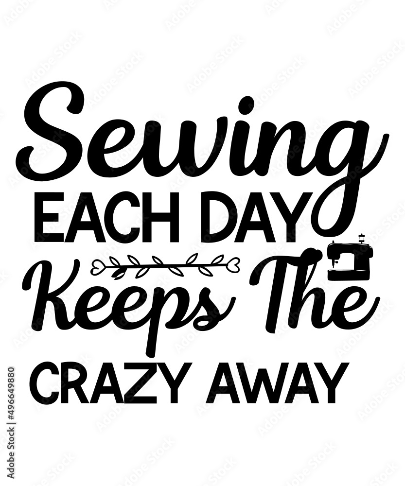 Fototapeta premium Sewing SVG Bundle, sewing machine svg, seamstress svg, tailor svg, quilting svg, svg designs, sew svg, needle svg, thread svg,Thread Cutting File, DXF, EPS, Black and White, Sewing Lover Cut File