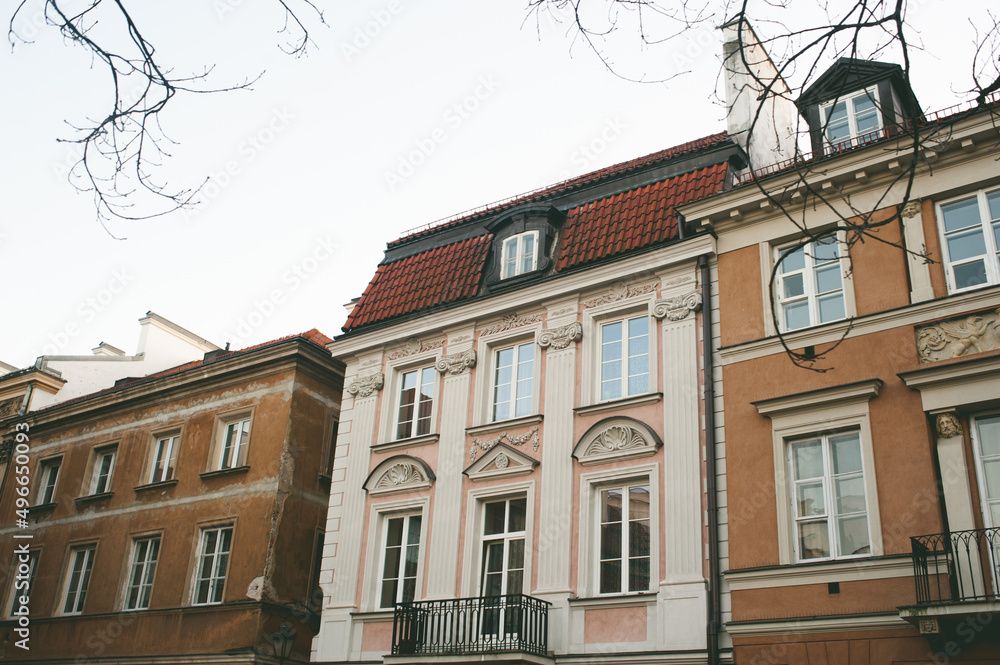 Fototapeta premium Old Town Warsaw