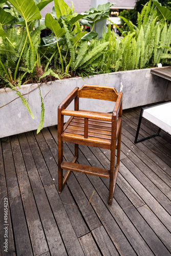 Wooden High Chair, or Baby Chair