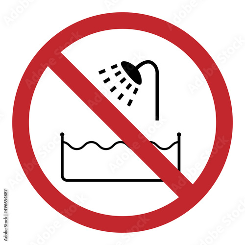 Do not use this unit in the bath