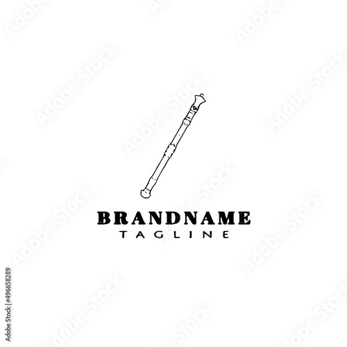 sceptre logo icon design template illustration