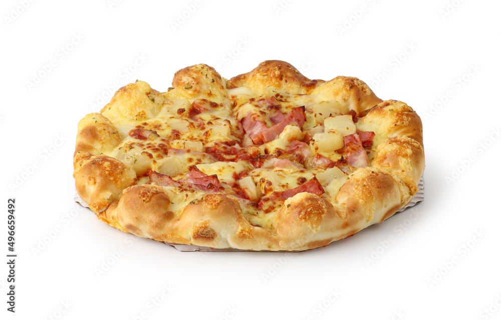 Delicious pizza isolated on white background with Clipping Path. Delicious pizza isolated on white background with Clipping Path.