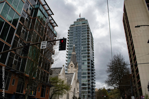 city skyscrapers