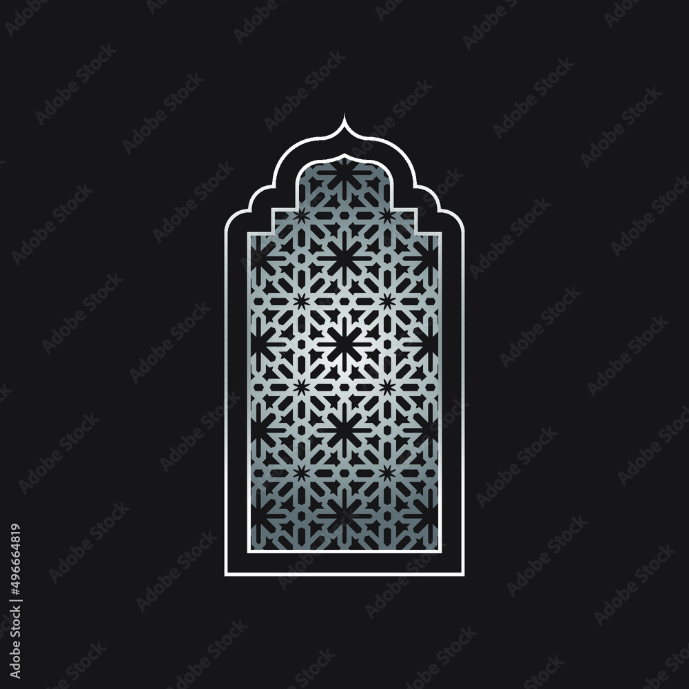 Mosque door or window frame.