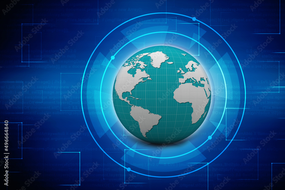 3d rendering abstract world concept 3d rendering abstract world concept