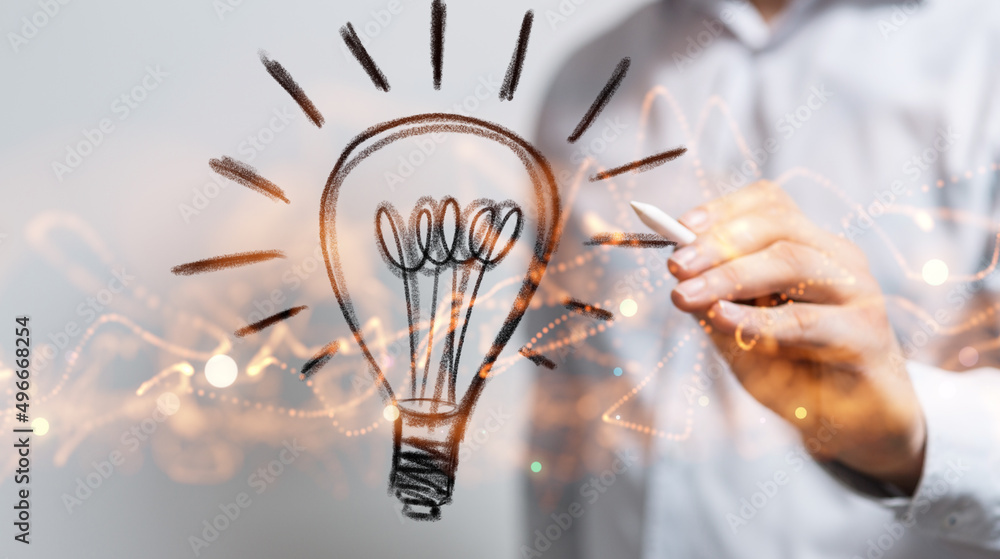 Neural network 3D illustration. Big data and cybersecurity