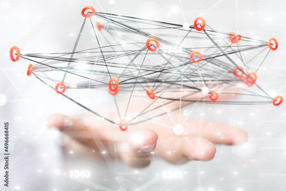 conference Digital Network and data concept 3d conference Digital Network and data concept 3d