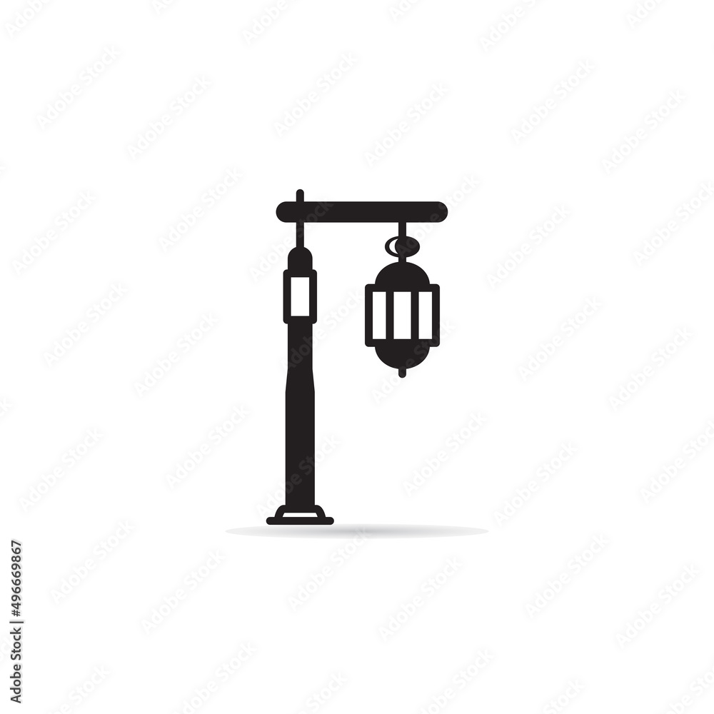 street lamp icon vector illustration street lamp icon vector illustration