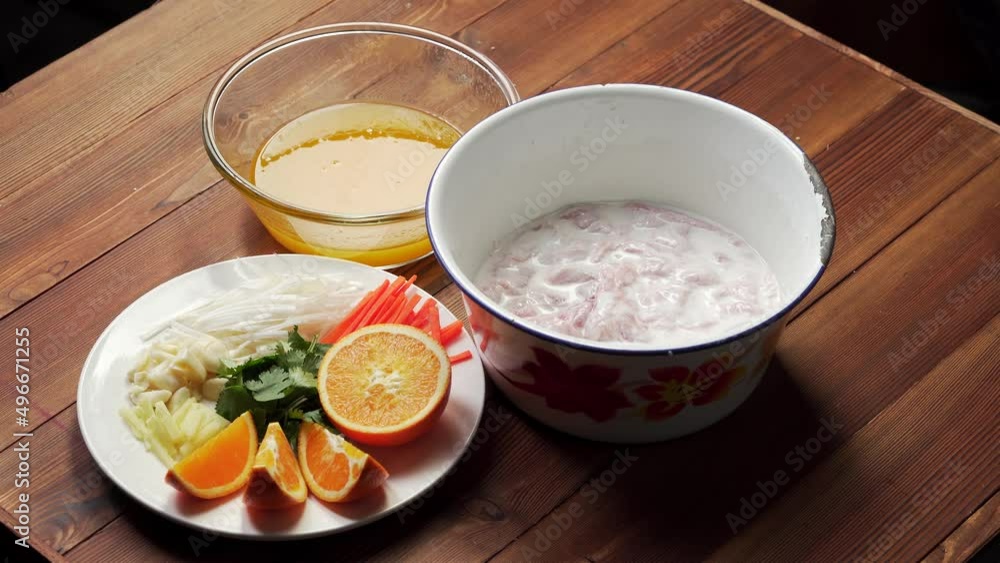 New Northeastern Famous Dish with Orange Juice Pot-Packed Pork New Northeastern Famous Dish with Orange Juice Pot-Packed Pork