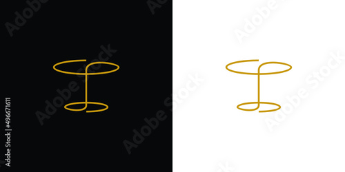 Table Monoline Simple Design