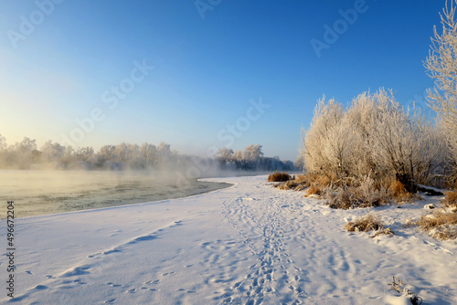beautiful winter landscape © Devyatkin
