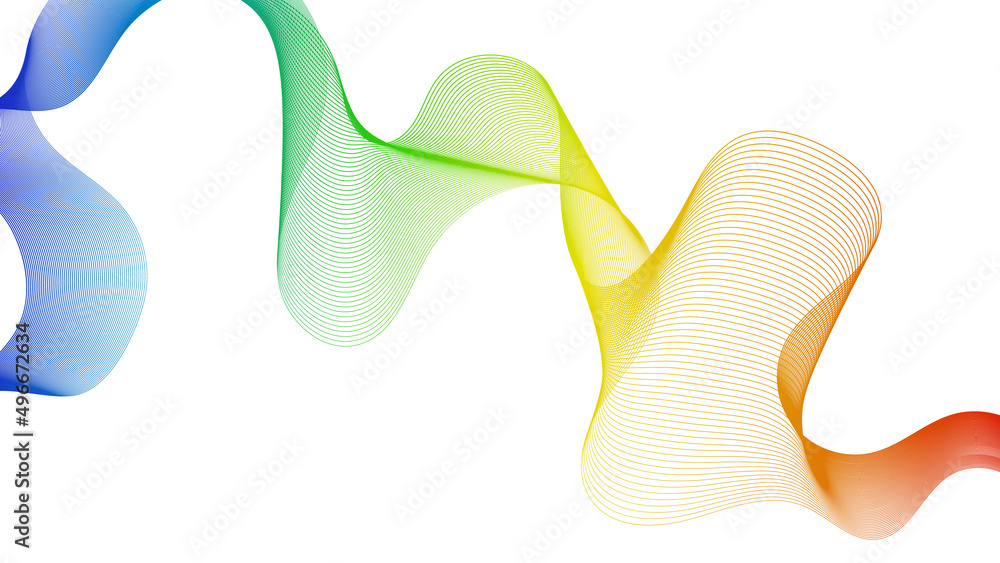 Abstract backdrop with wave gradient lines Abstract backdrop with wave gradient lines