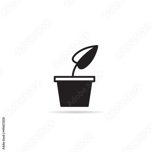 houseplant icon vector illustration