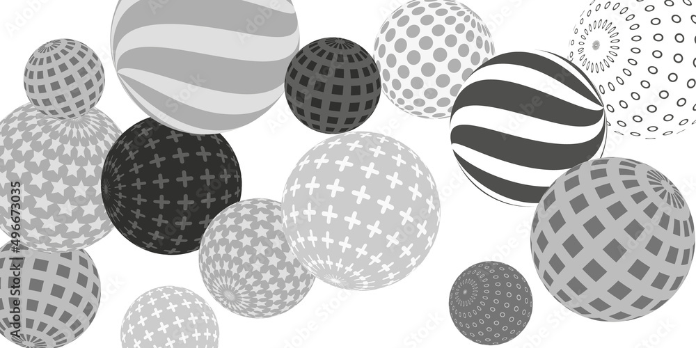 Retro 3d illustration abstract balls, great design for any purposes. Modern poster for cover design. Modern art isolated vector graphic. Abstract bright wallpaper. 3d geometric shape illustration. Retro 3d illustration abstract balls, great design for any purposes. Modern poster for cover design. Modern art isolated vector graphic. Abstract bright wallpaper. 3d geometric shape illustration.