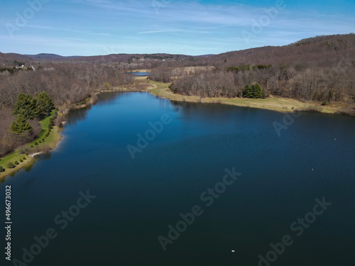 Lake and mountains 