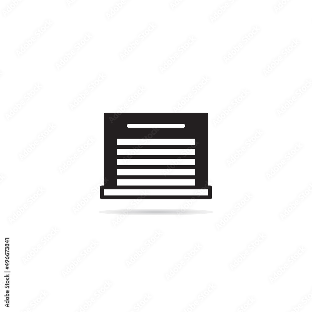 warehouse and garage icon vector illustration warehouse and garage icon vector illustration