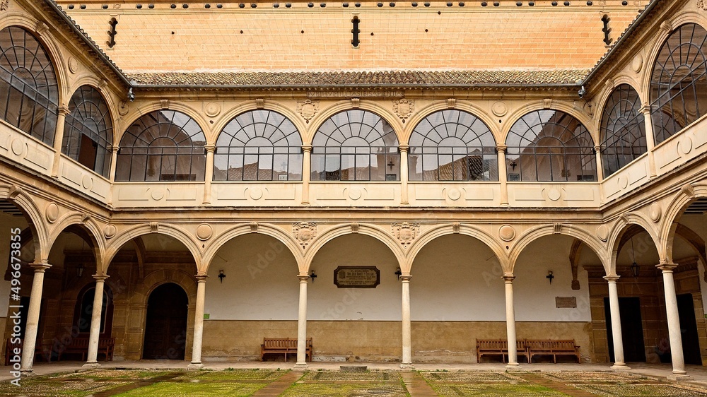 Universidad antigua de Baeza, Baeza, Jaen, Andalucía, España.
