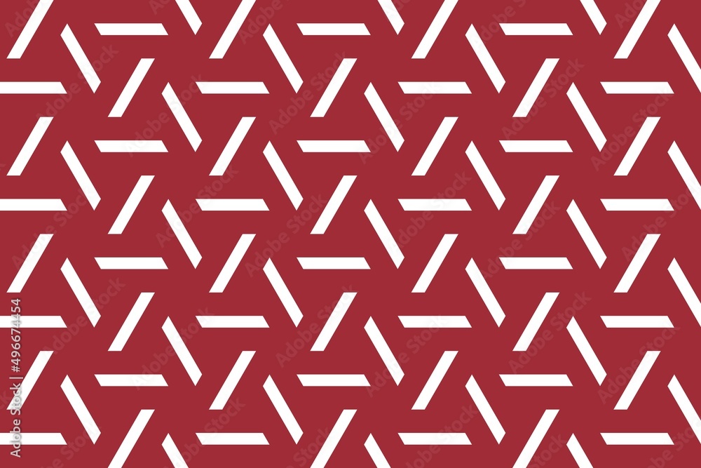 Geometric pattern in the colors of the national flag of Latvia. The colors of Latvia. Geometric pattern in the colors of the national flag of Latvia. The colors of Latvia.