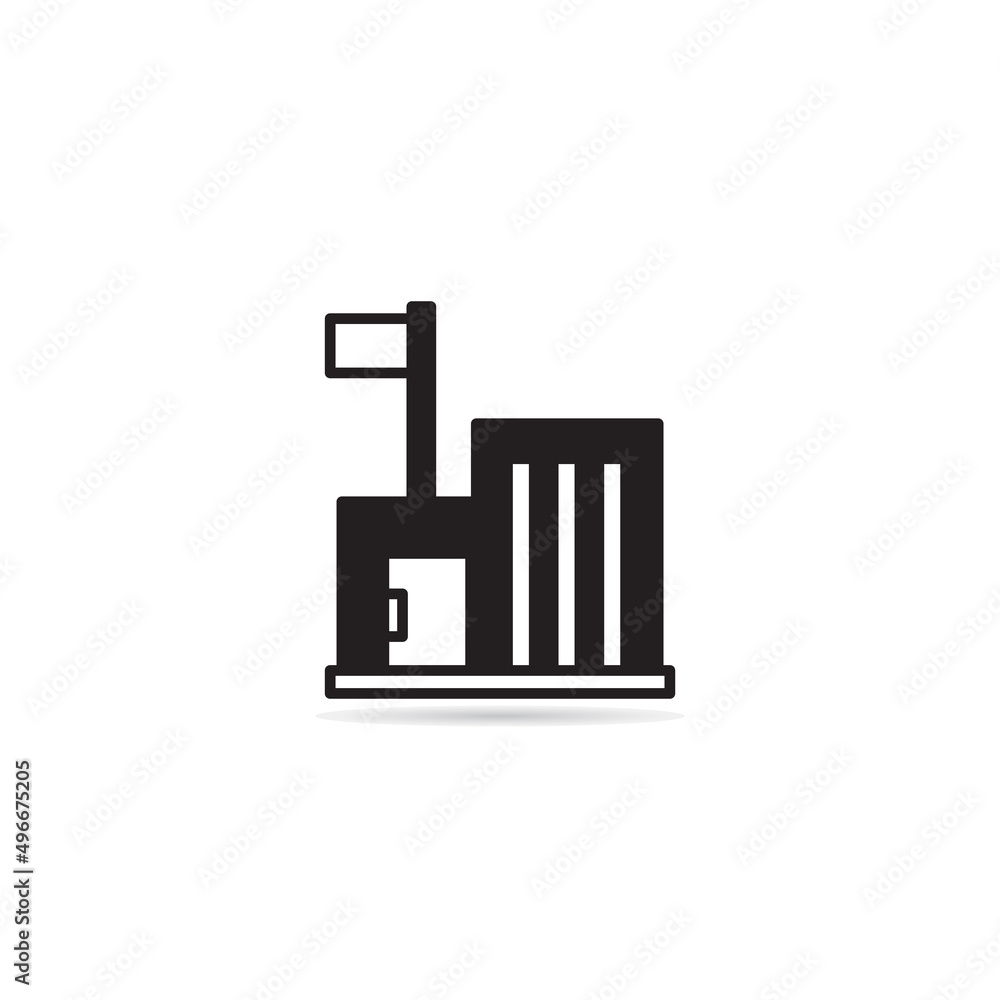 house building icon vector illustration house building icon vector illustration