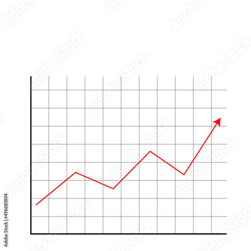 graph icon  logo template illustration