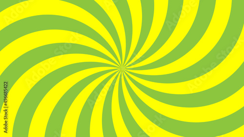 旋回する放射模様の背景