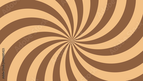 旋回する放射模様の背景