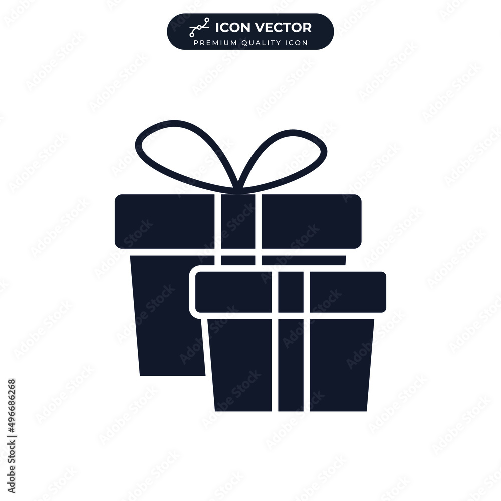 gift icon symbol template for graphic and web design collection logo vector illustration gift icon symbol template for graphic and web design collection logo vector illustration