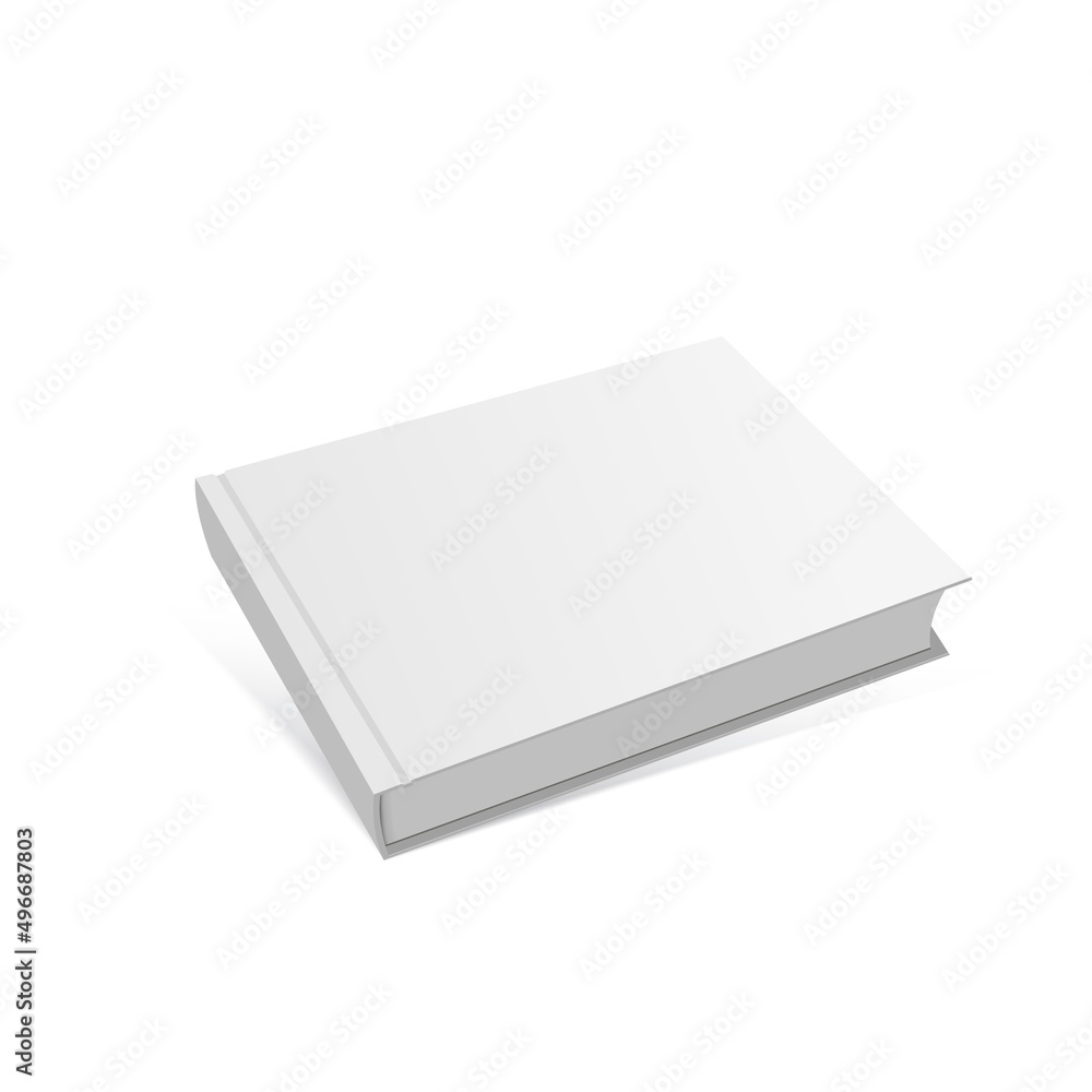 Mockup of magazine cover, book, booklet, brochure. Vector Mockup of magazine cover, book, booklet, brochure. Vector