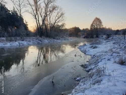 river in winter © Wojciech
