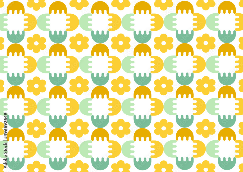 Editable vector pattern illustration. Editable vector pattern illustration.