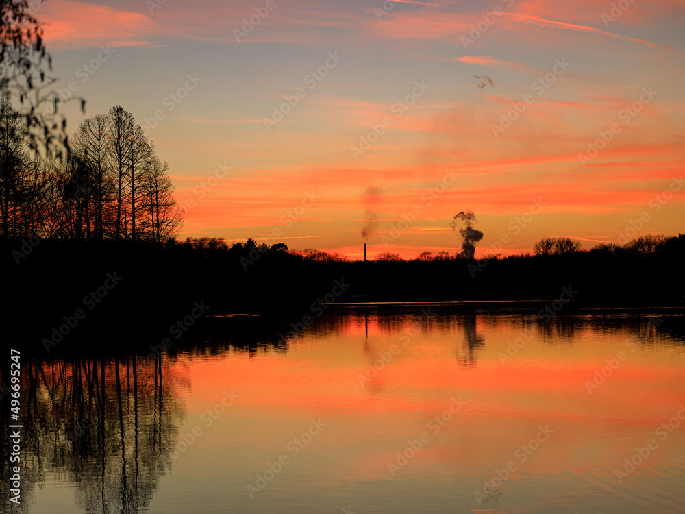 Obraz premium Sonnenuntergang