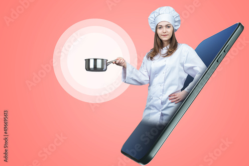 Restaurant delivery concept...