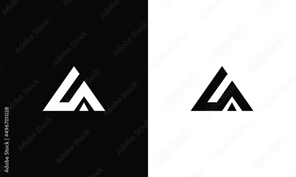 SA letter Initial icon Illustration Stock Vector | Adobe Stock